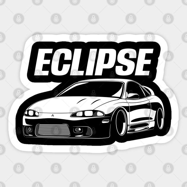 GSX Eclipse Mitsubishi Eclipse Sticker TeePublic